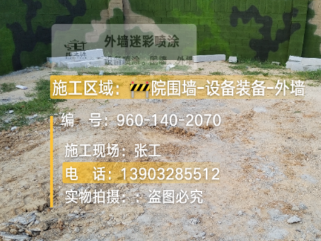 奉节迷彩漆喷涂方法（通用 + 数码专项